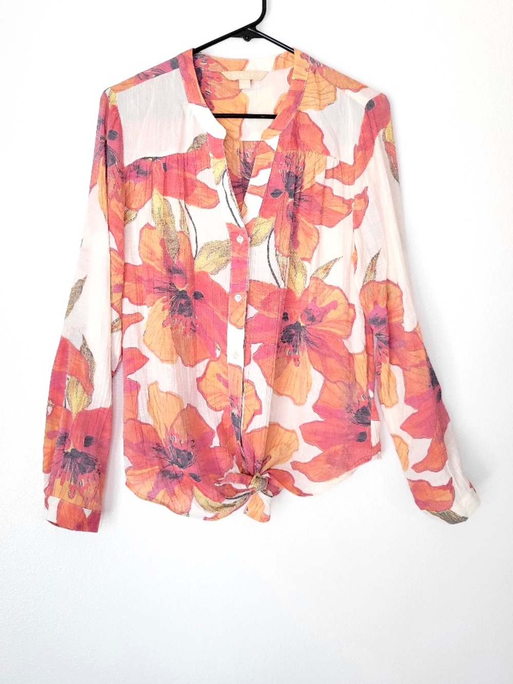 Hope & Harlow Floral Blouse